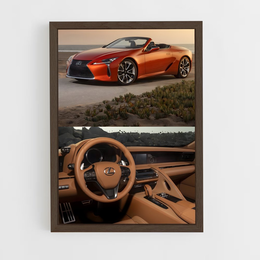Poster Lc 500 Dream Machine – affiche Lexus (vue 5)